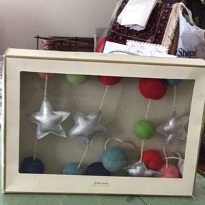 Decorative Garland - NIB - box shows some wear